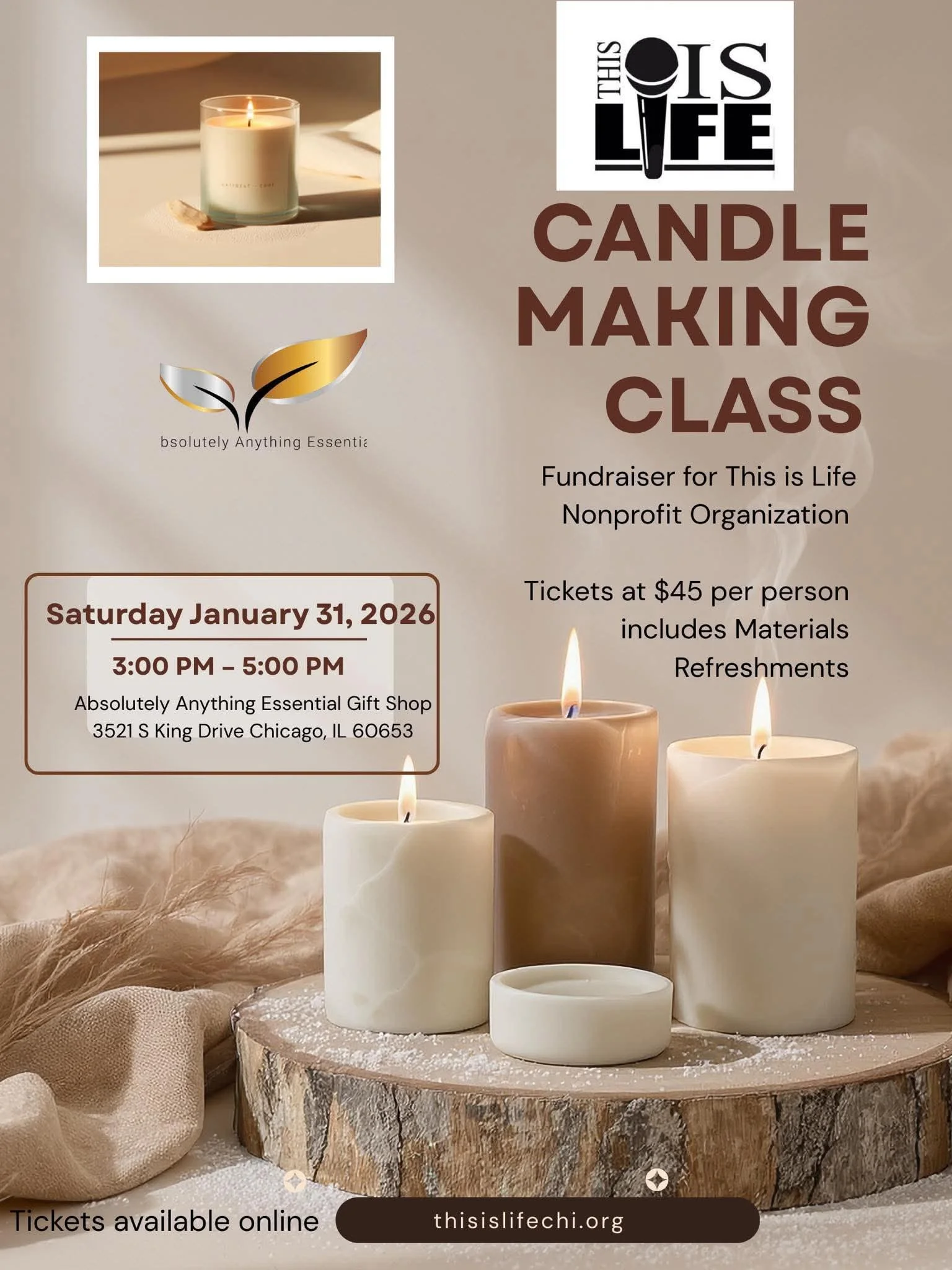 Candle Making for a Cause