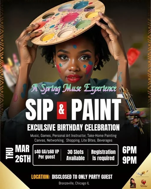 A Spring Muse Experience (Sip & Paint)