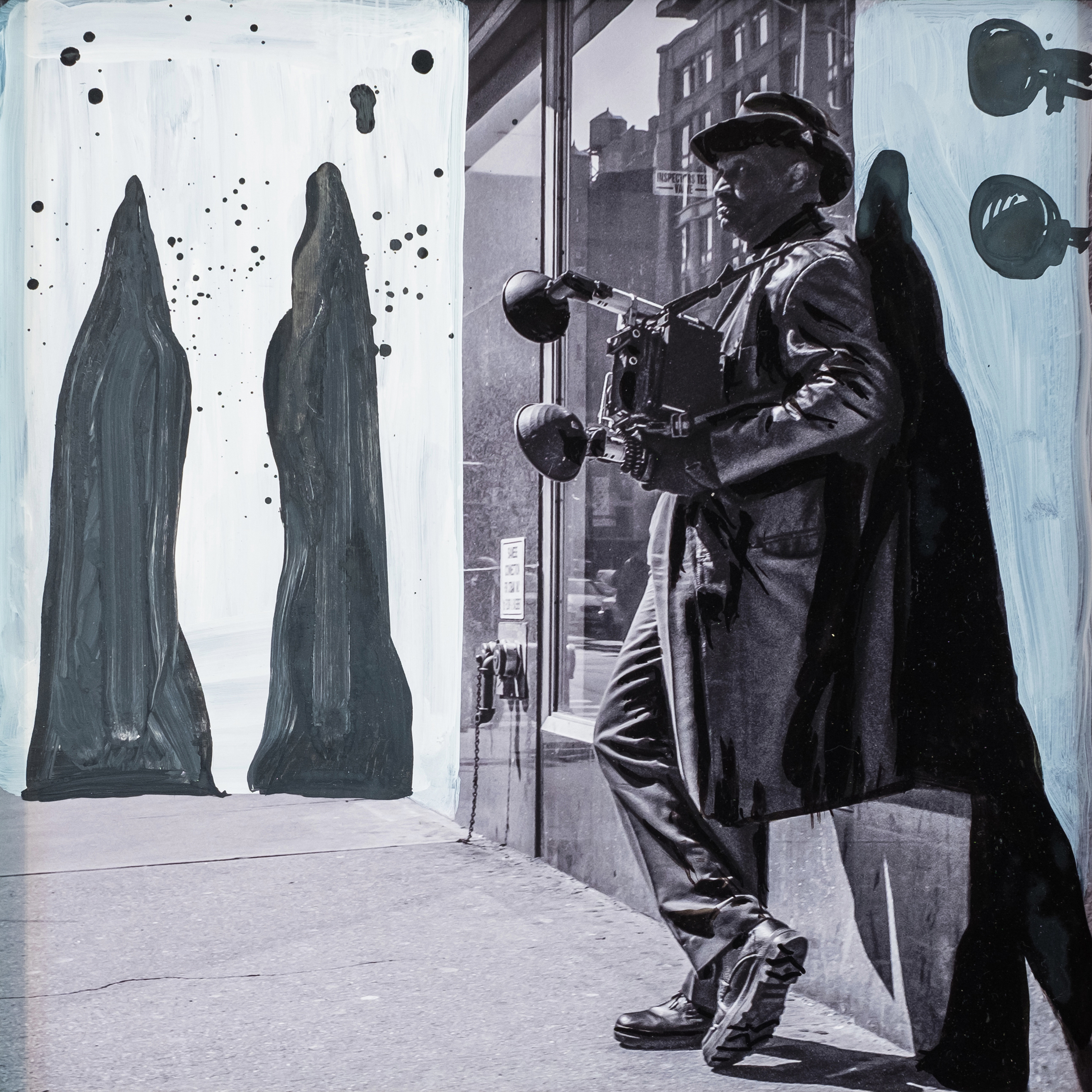 #2 THEODORE oil, acrylic and uv ink on fine art photo paper $350