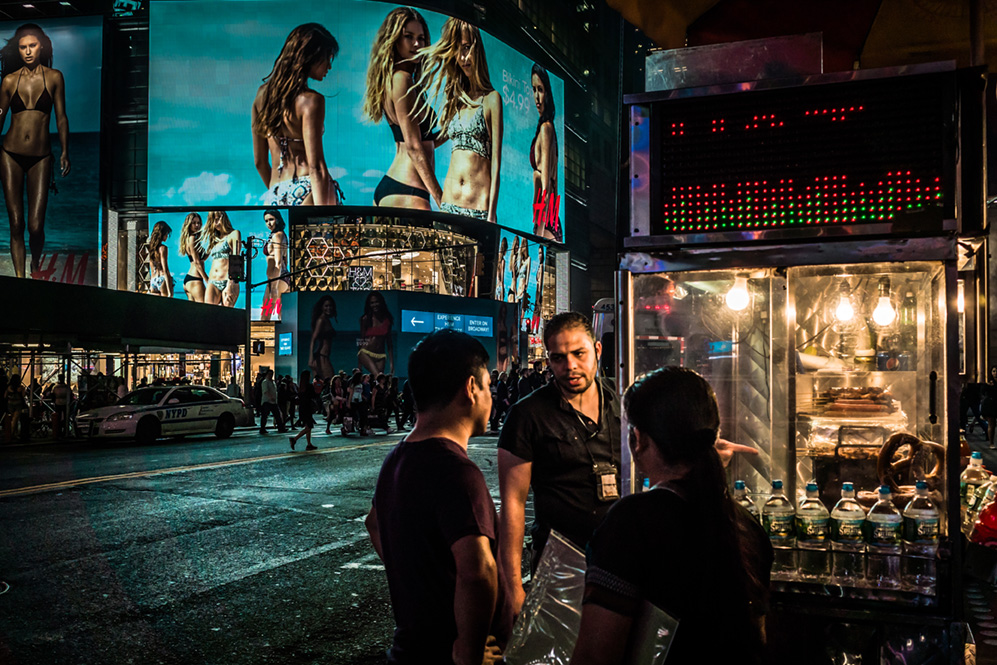 Time Square Vendor