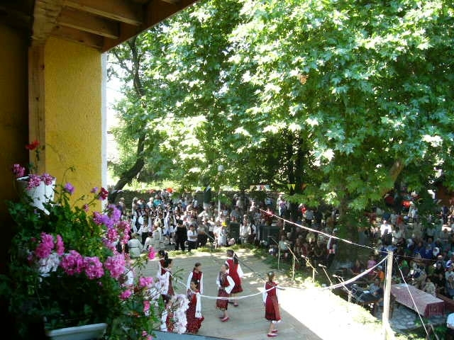 Bulgaria 05 201-Balcony View of Dorkovo Festival.JPG