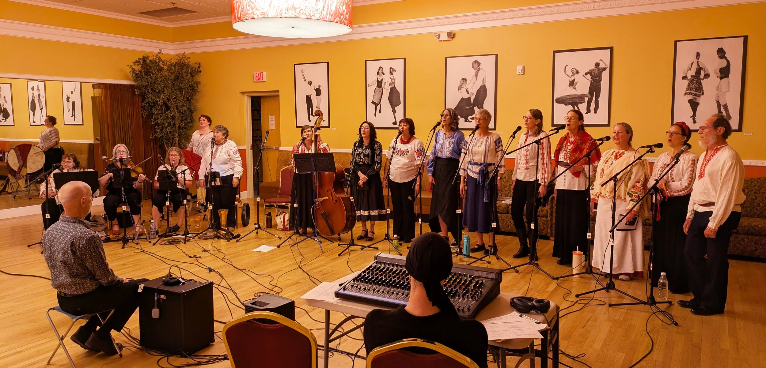 Planina Sings at BIFD's First of Fall Party