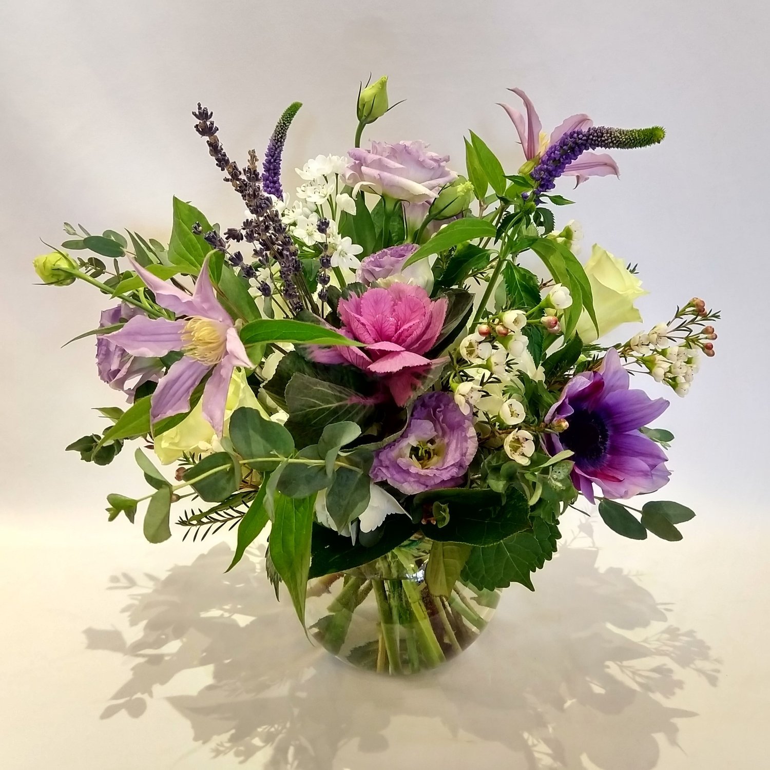 Floral Elements Lavender Haze 543 – GE Designs