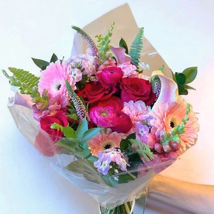 Valentine's Day Designer's Choice Loose Wrap Bouquet