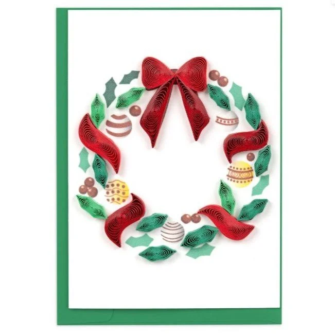 Holiday Wreath with Ornaments.JPG