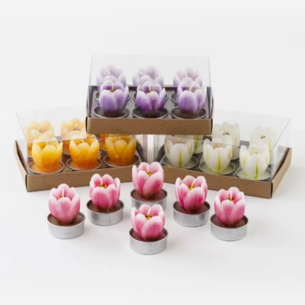 Tulip Tea Light Set