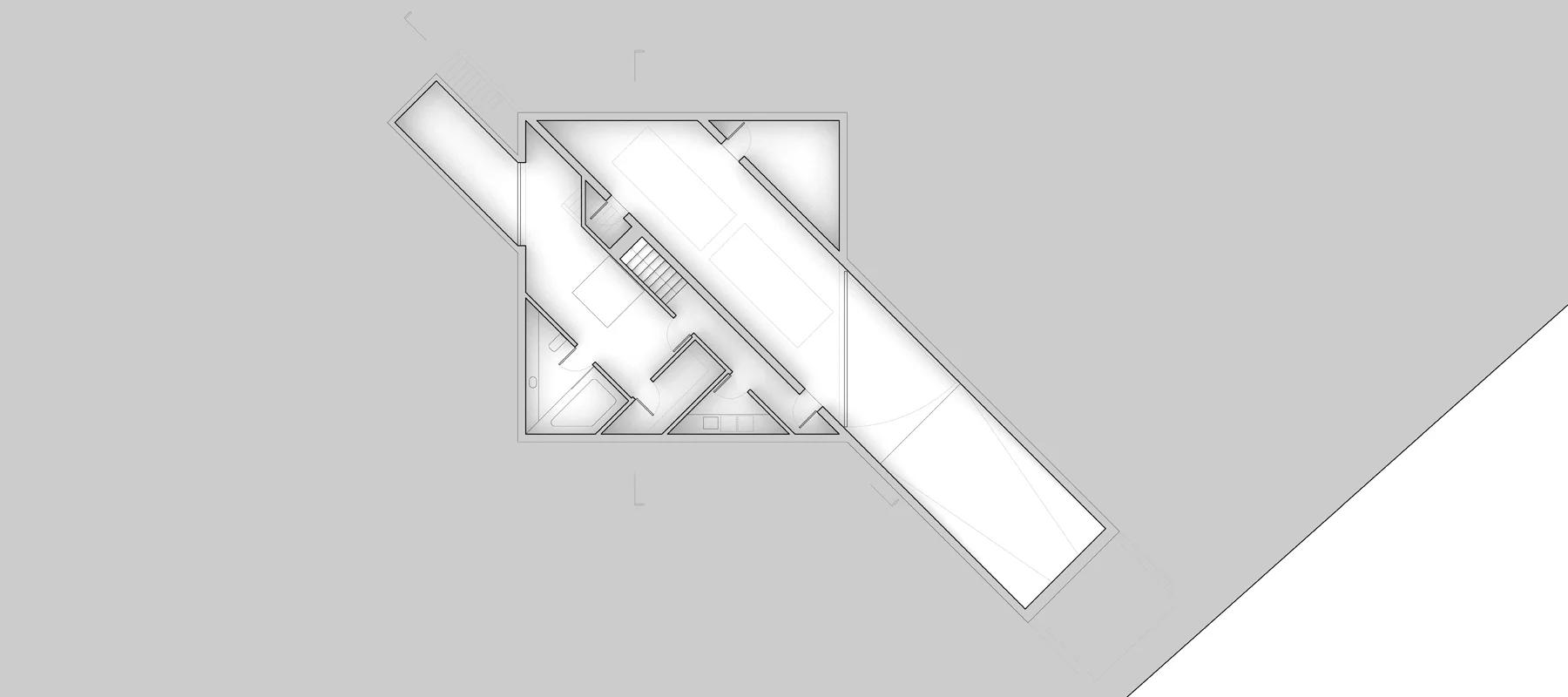  ................ basement level plan ................ 
