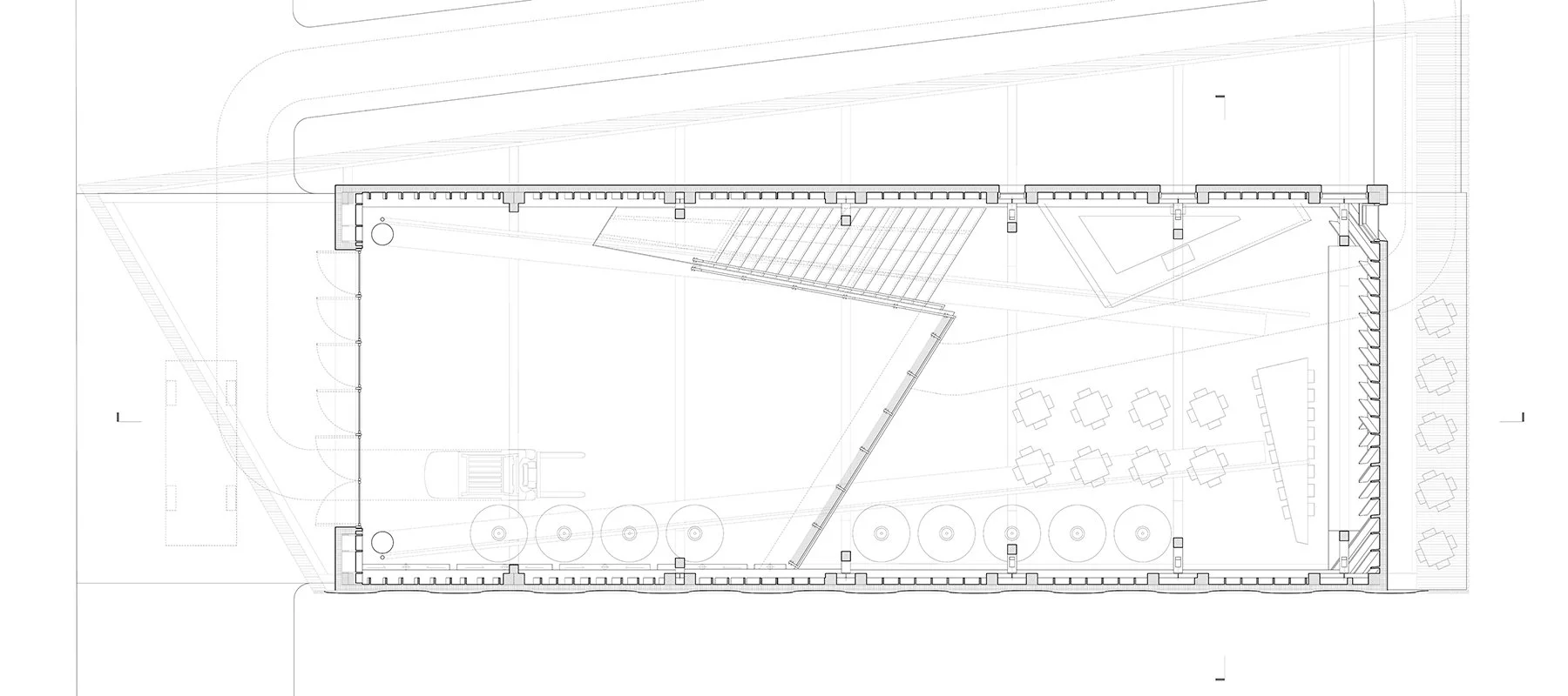 ................ upper level plan ................