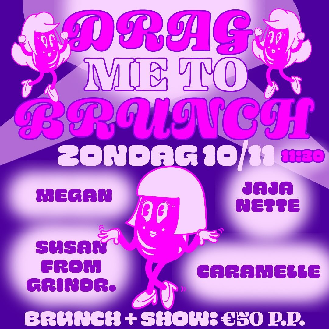 HOU U VAST AAN DE TAKKEN VAN DE BOMEN!!
Zondag 10/11 DRAGBRUNCH!
Meer info volgt!
@thecaramelle @barchopinchopin