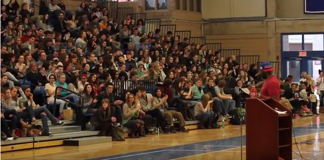 Mass. Poetry Student Day of Poetry Assembly