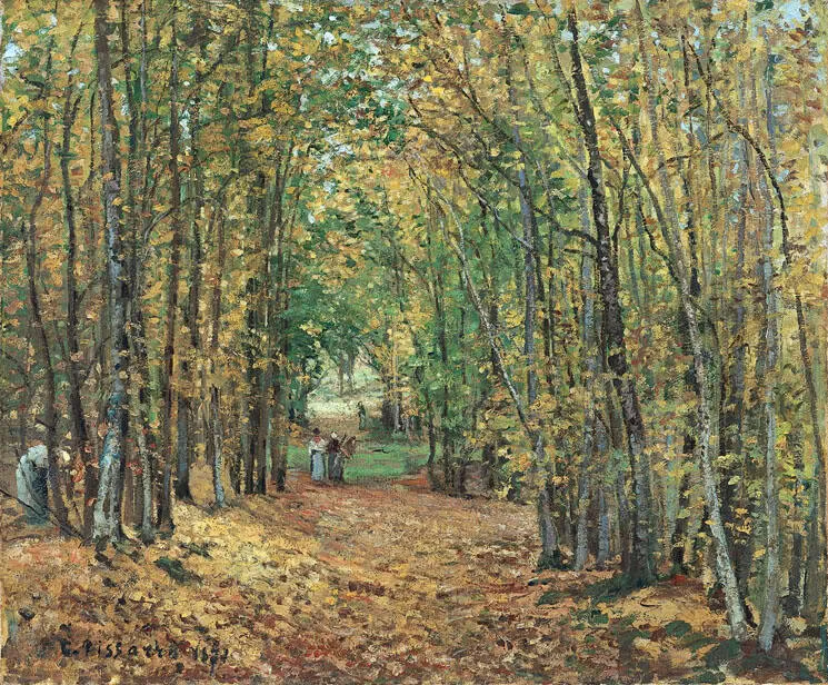 The Woods at Marly, Camille Pissaro