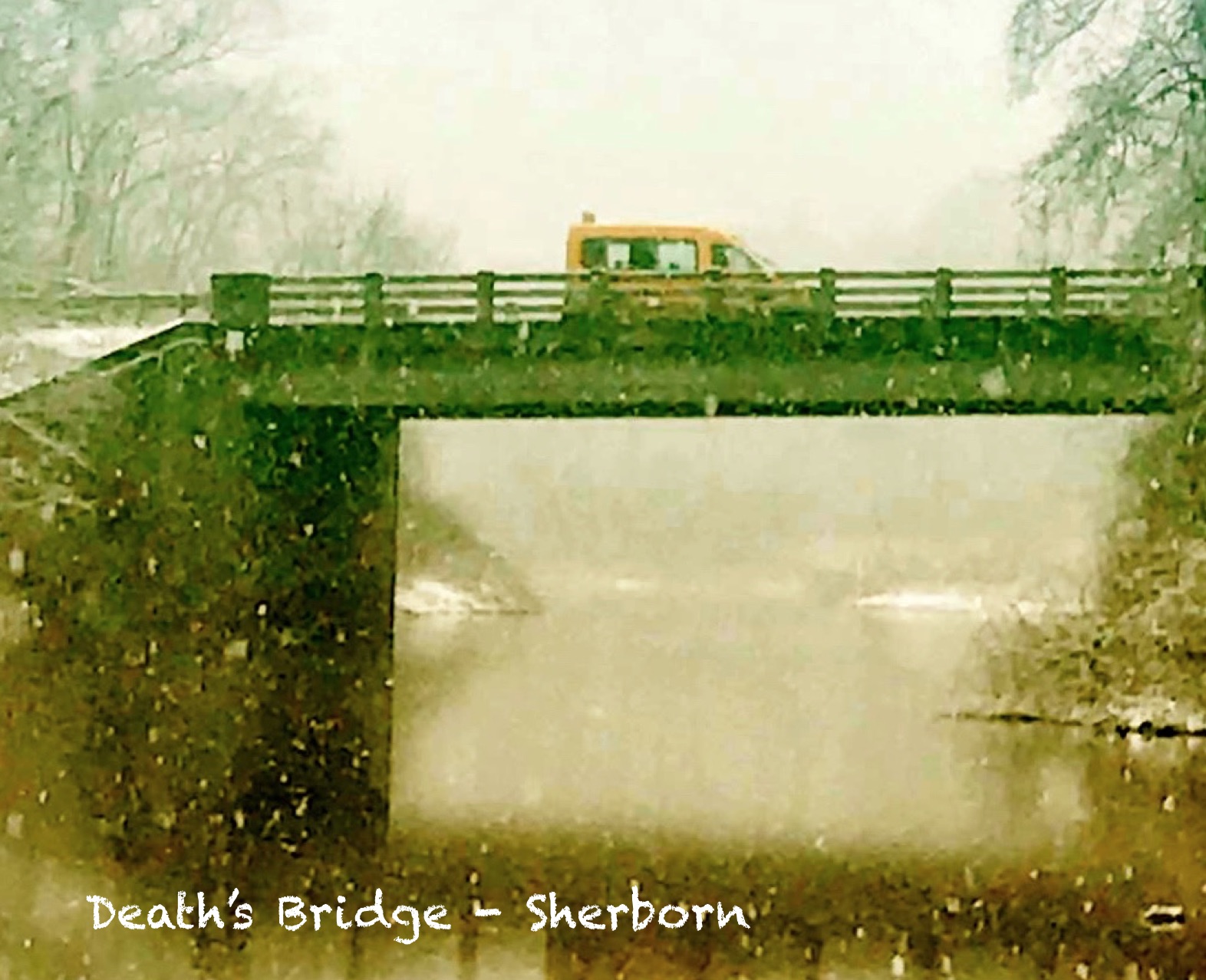 Death's Bridge, Sherborn/Medfield Line, Charles River, Route 27