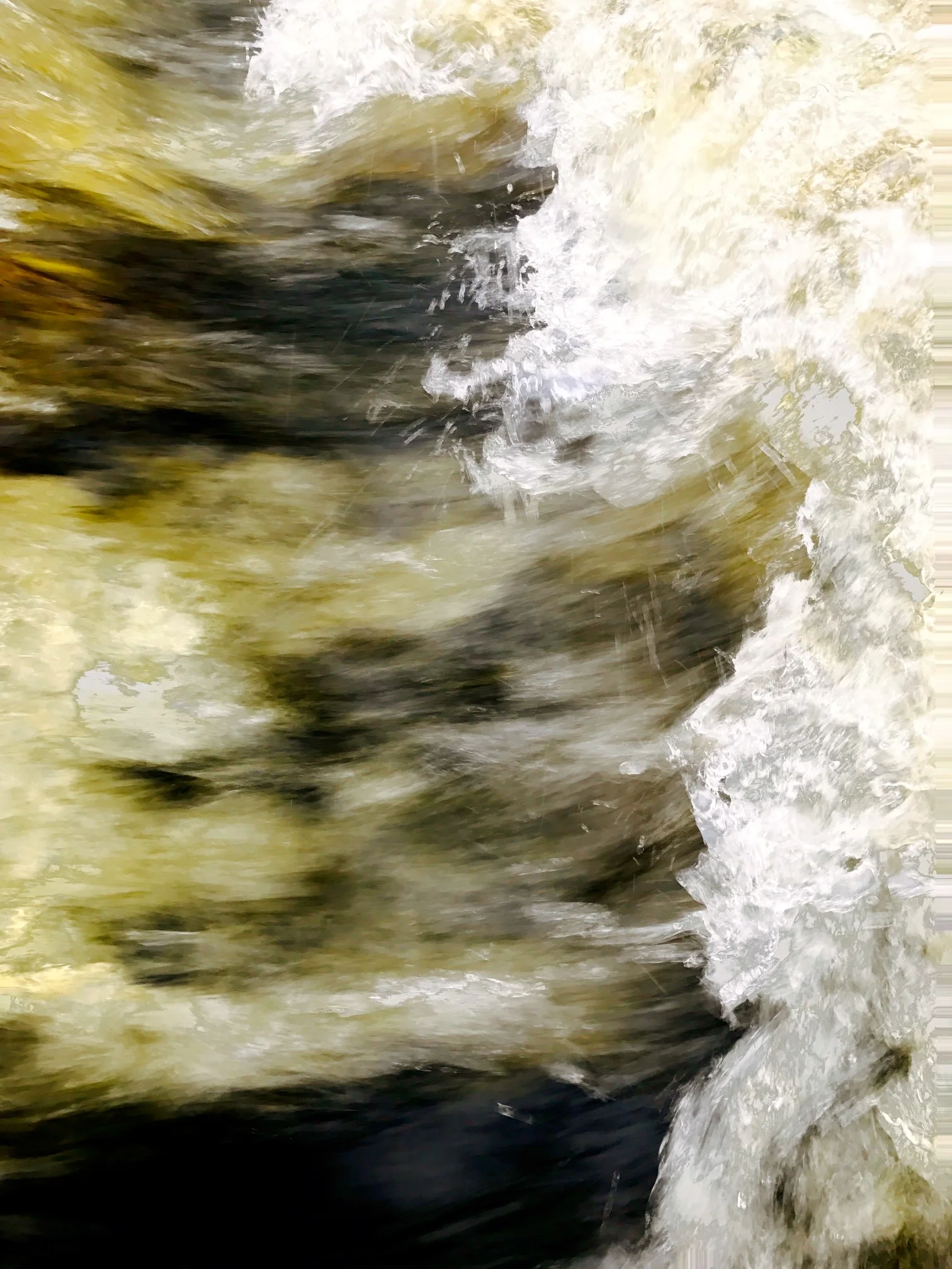 Brook Rush After April Storm, Rocky Narrows