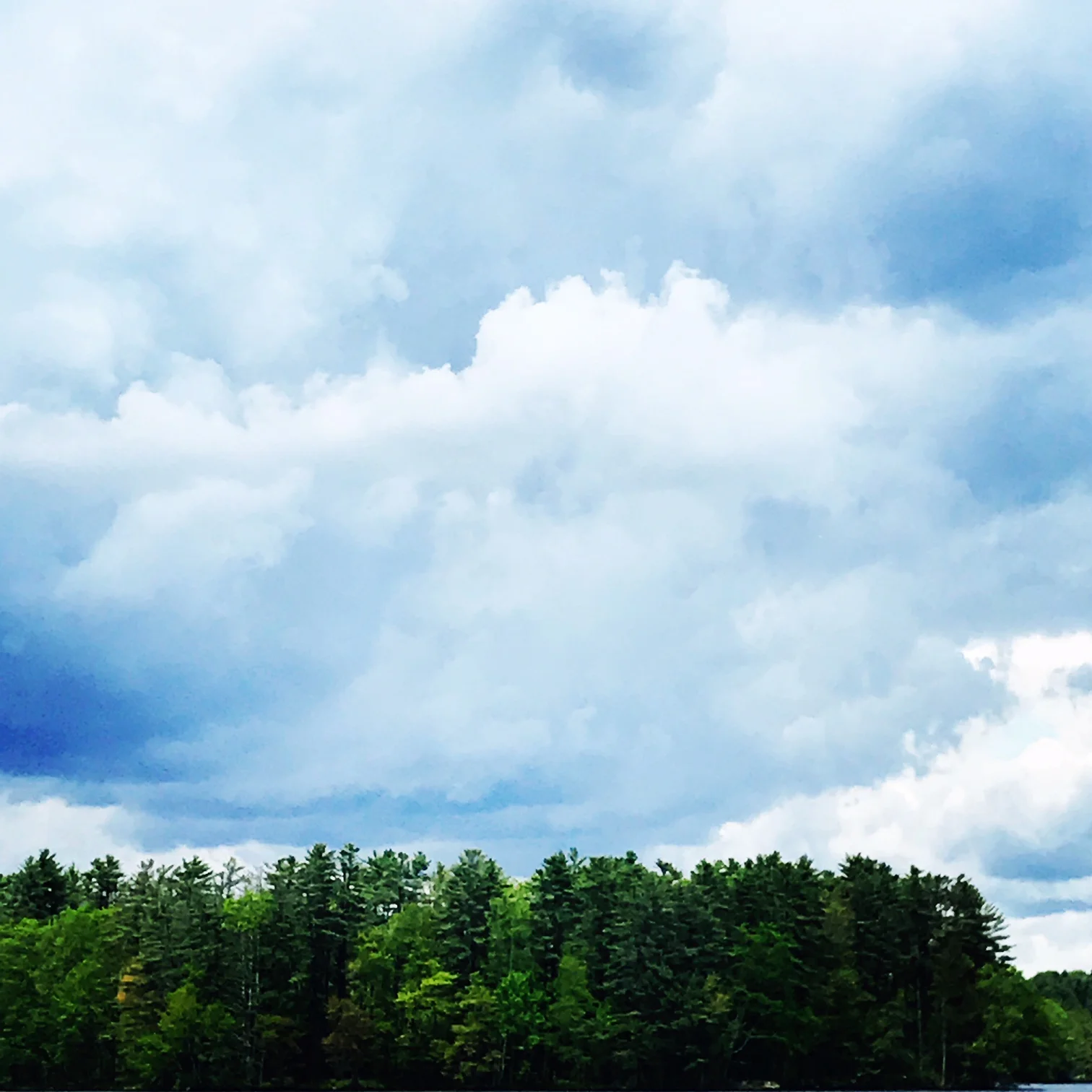 Storm Clouds, Lake Damariscotta