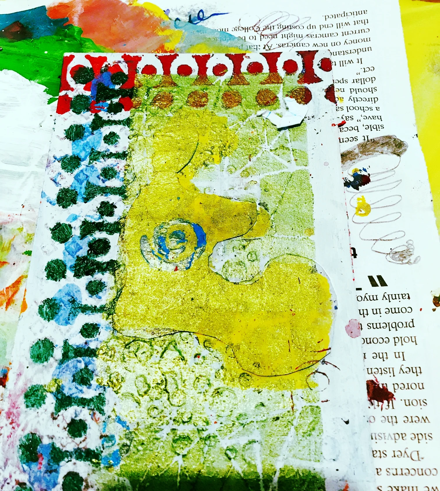 Woman in Tree Bark Oracle Card