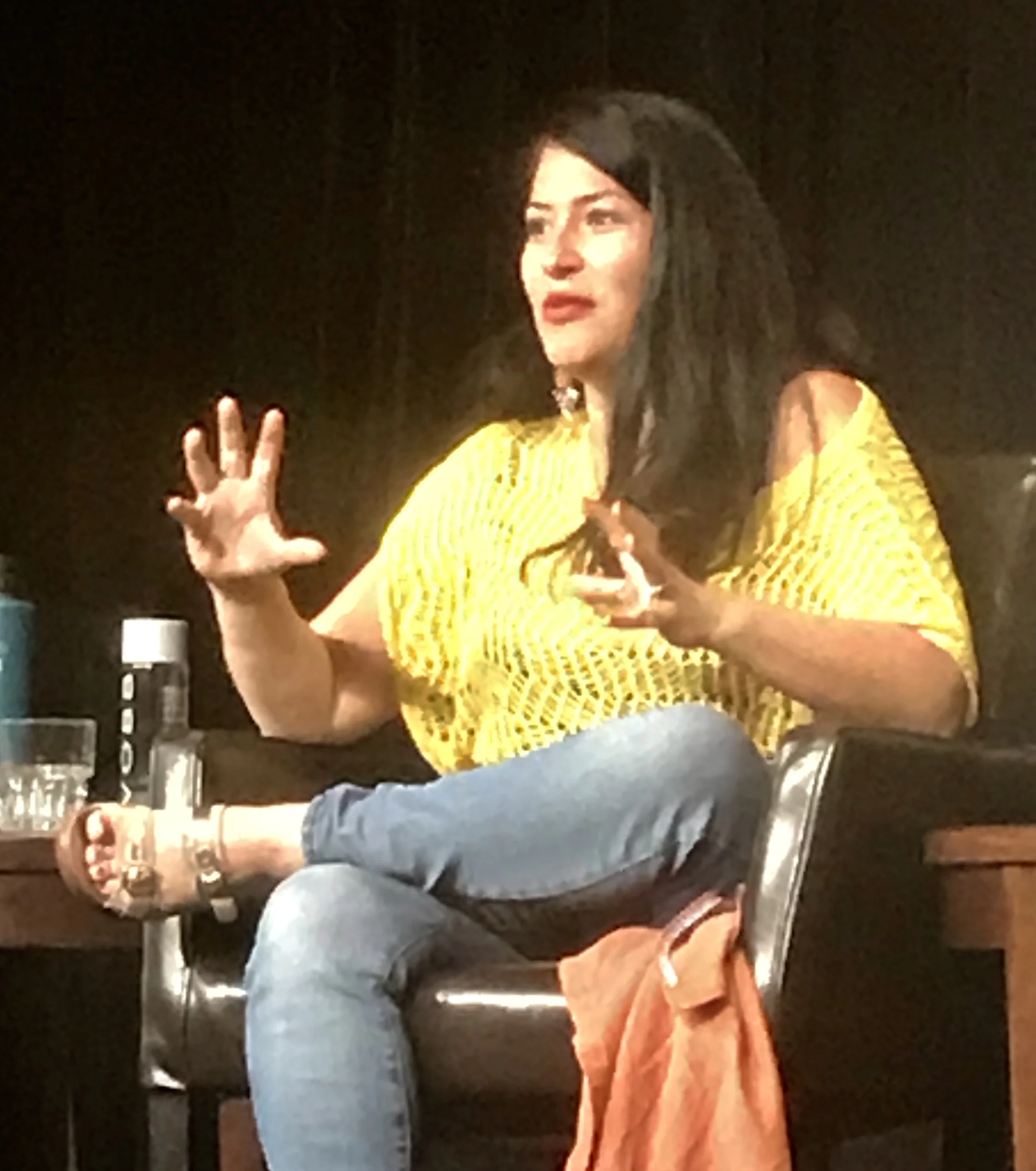 wearewomenwriting “I didn’t think you were allowed to write about joy,” poet Ada Limon on a panel bad advice for writers #awp18 “I can write whatever I want” #iwwgawp18 #womenwriters