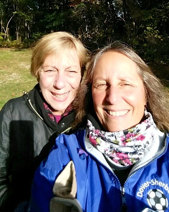 My birthday hike with Deb