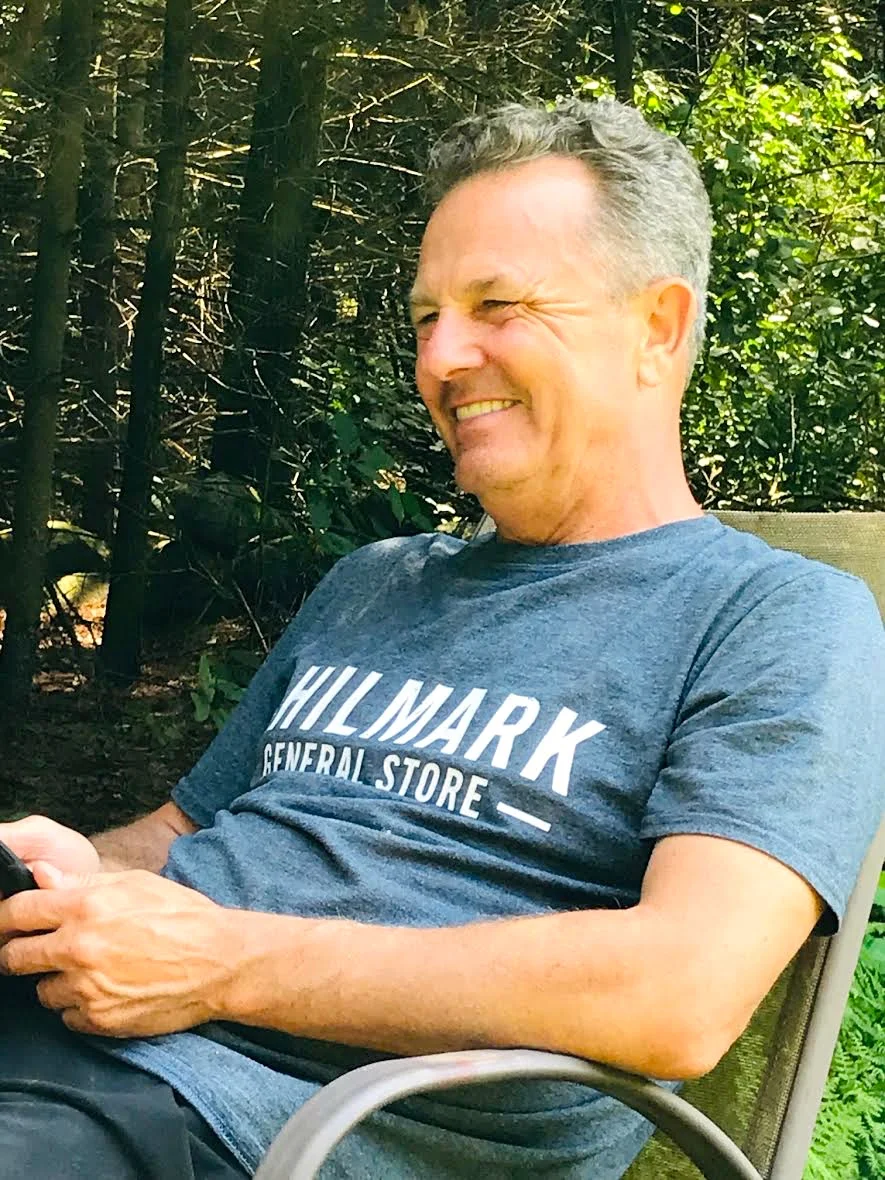 My husband, Frank, today is his birthday. I took this picture of him last Sunday by the Charles.