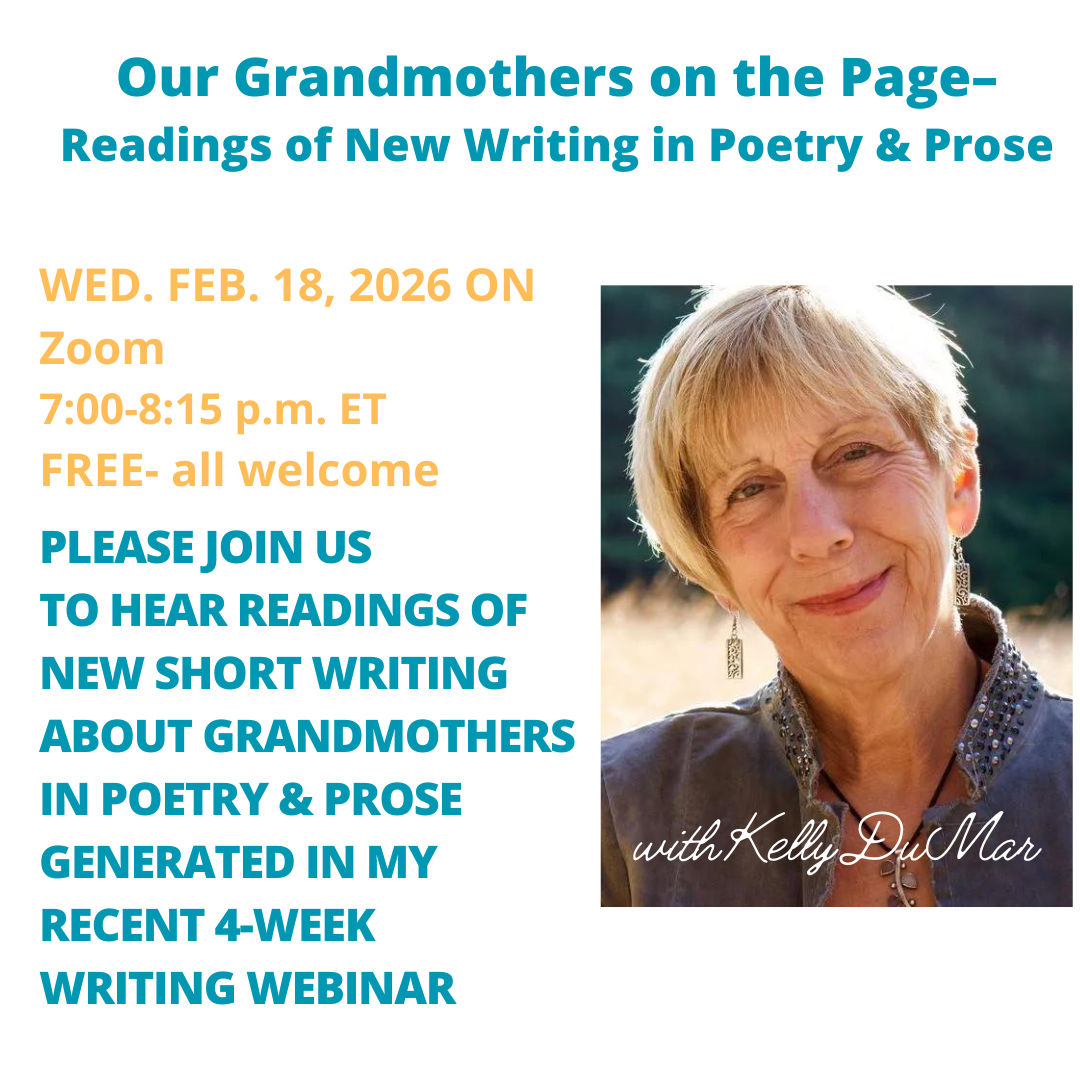 GRANDMOTHER OPEN READINGS, Feb. 18, 2026, 7:00 p.m. ET Free on Zoom