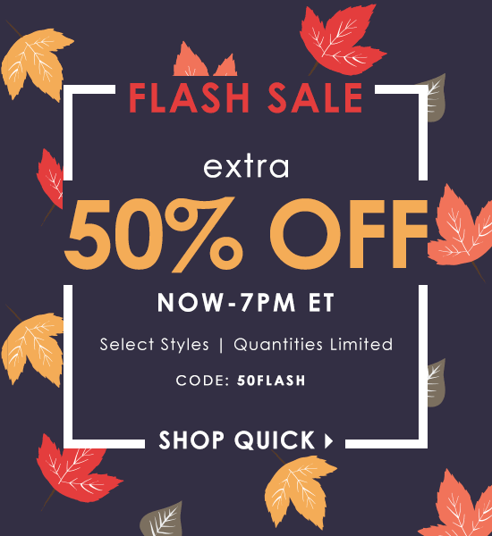 Fall Flash Sale Design