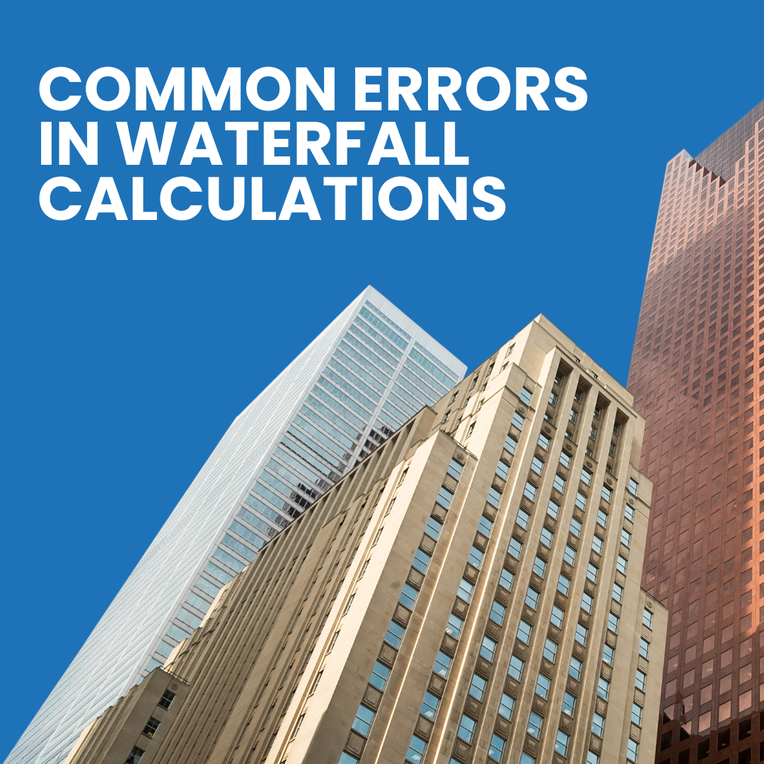 Common Errors in Waterfall Calculations - Understanding Compounding in Excel