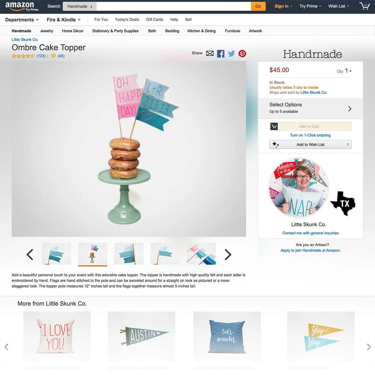 02 // Alternate image on the product detail page