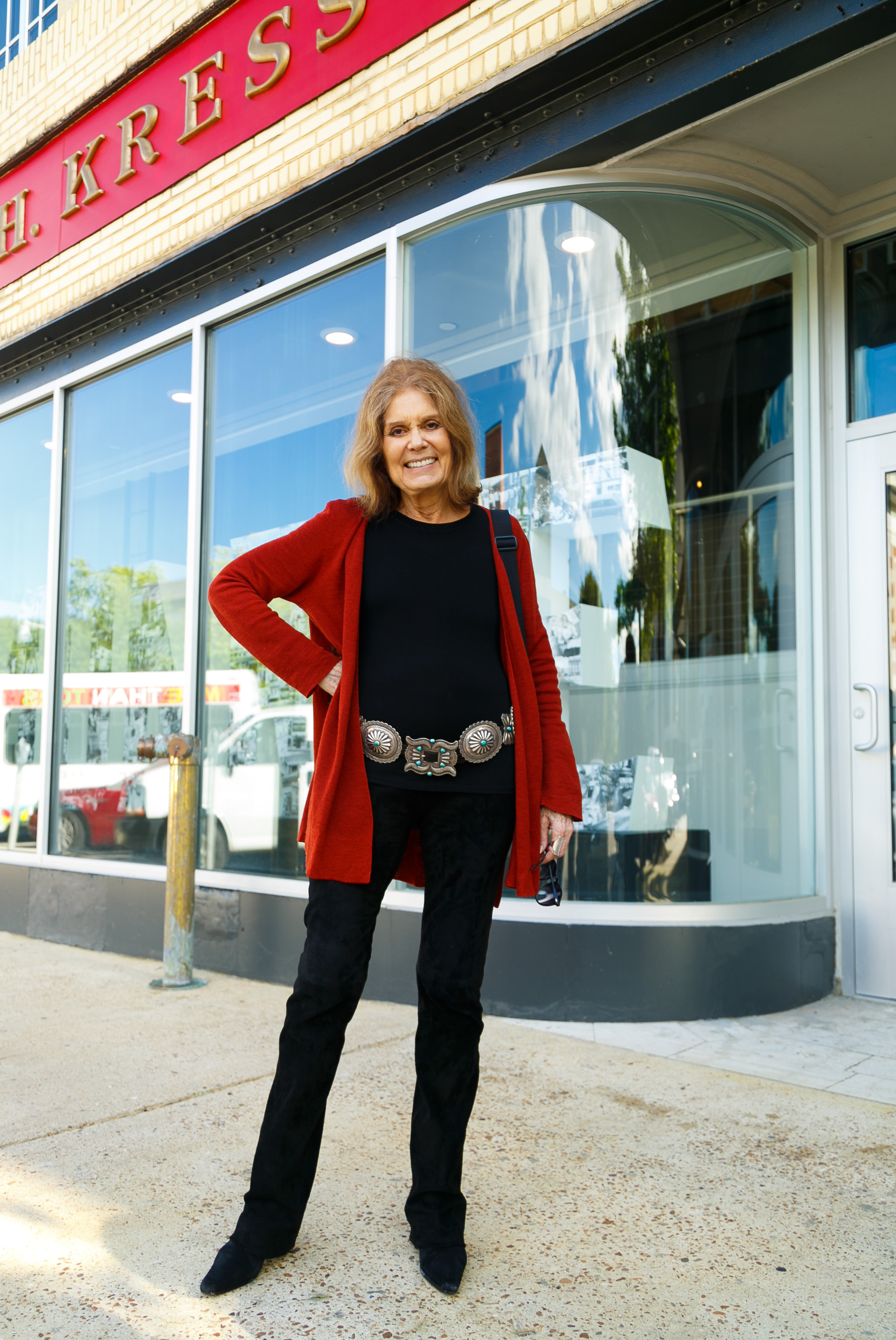  Legend Gloria Steinem tours  This is where you’ll find me + STORYBOOTH.  