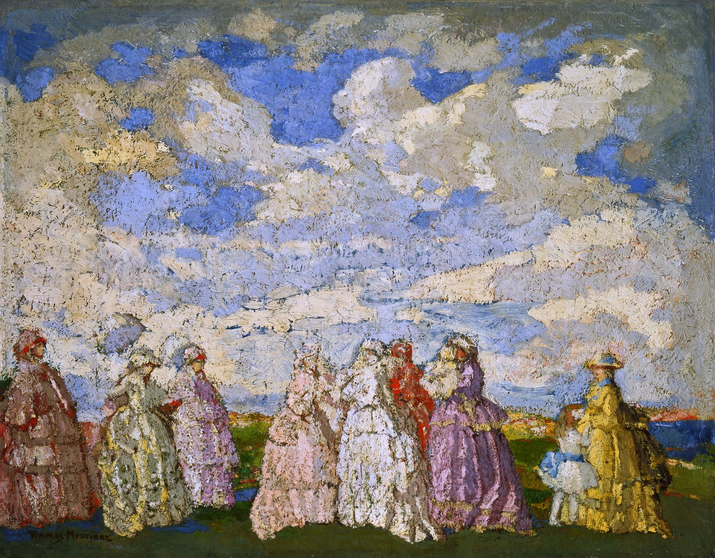 Fête Champêtre, Festival in the Countryside ca. 1905 oil on canvas / óleo sobre tela 28.5 x 36.4 inches; 72.4 x 92.4 centímetros Museo Andres Blaisten