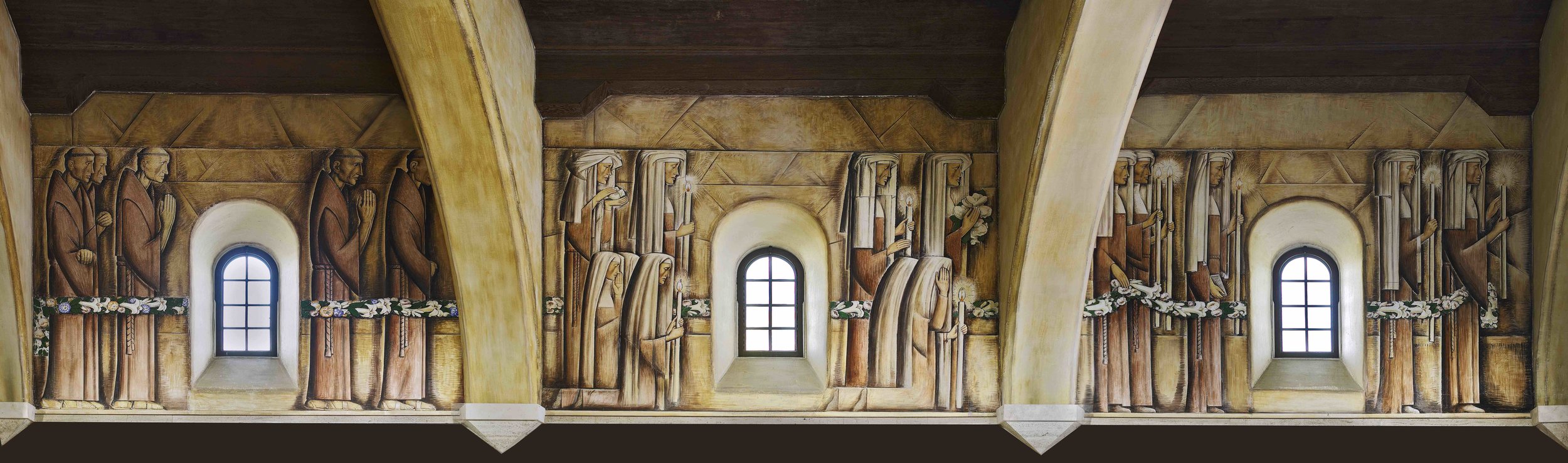 La Capilla del Cementerio de Santa Bárbara / The Chapel of the Santa Barbara Cemetery 1934