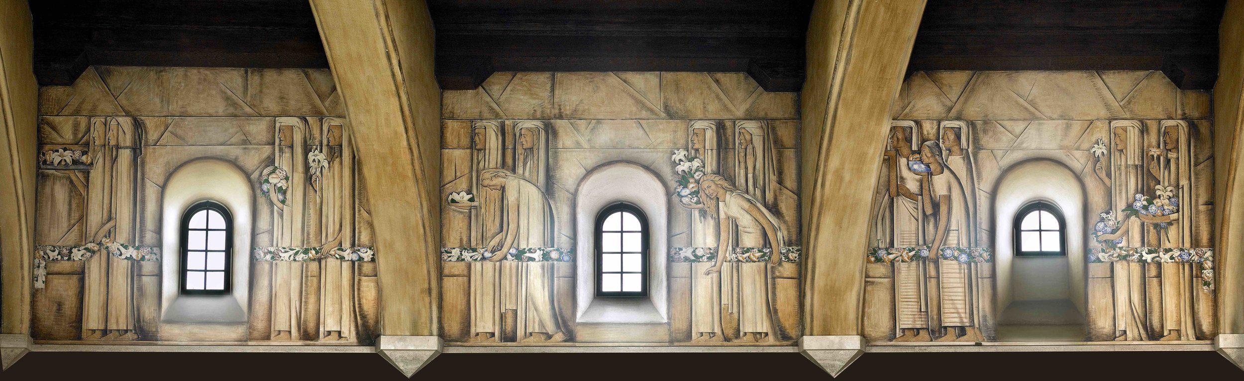 La Capilla del Cementerio de Santa Bárbara / The Chapel of the Santa Barbara Cemetery 1934