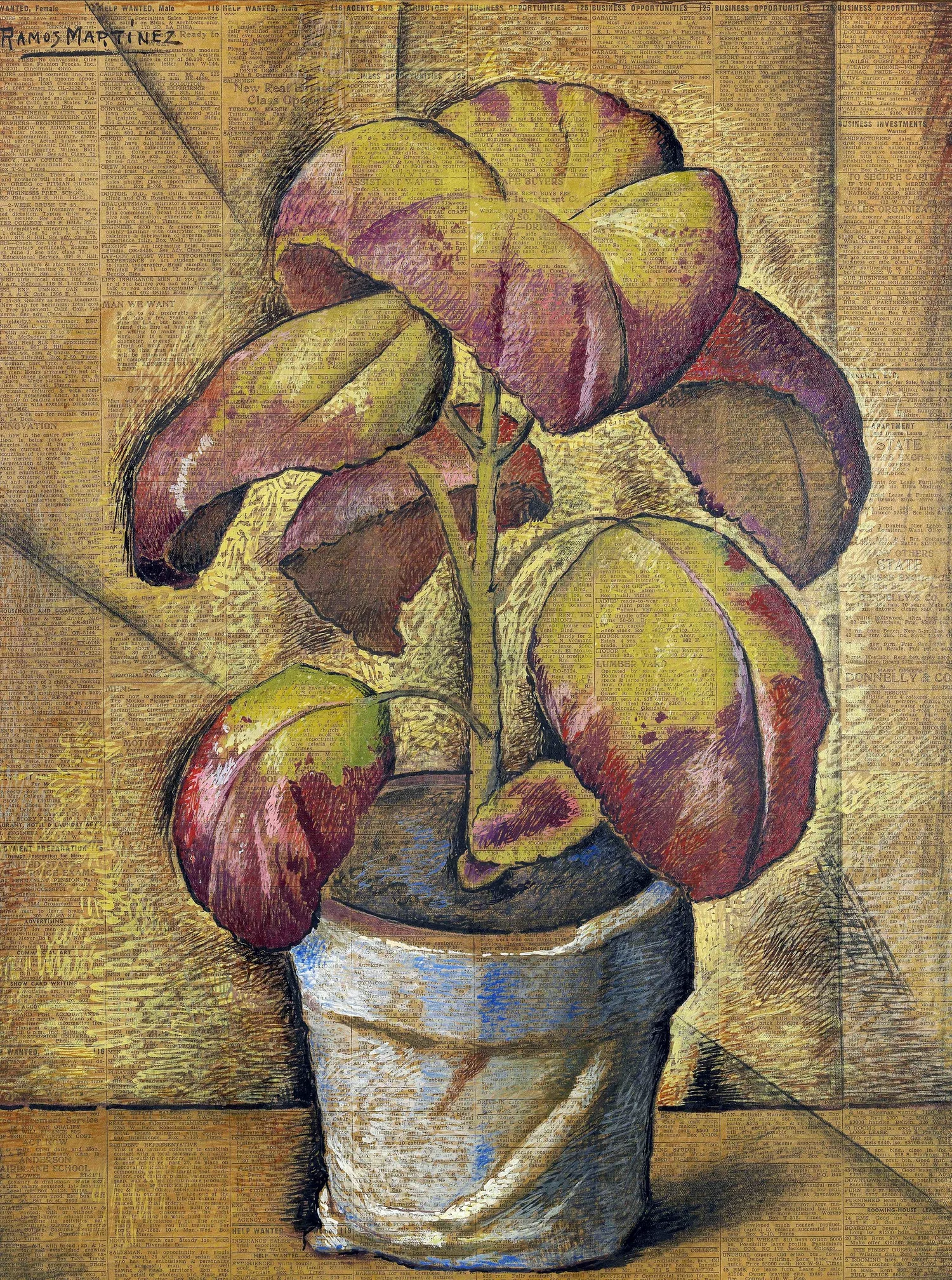 Paintings And Drawings The Alfredo Ramos Martinez Research Project