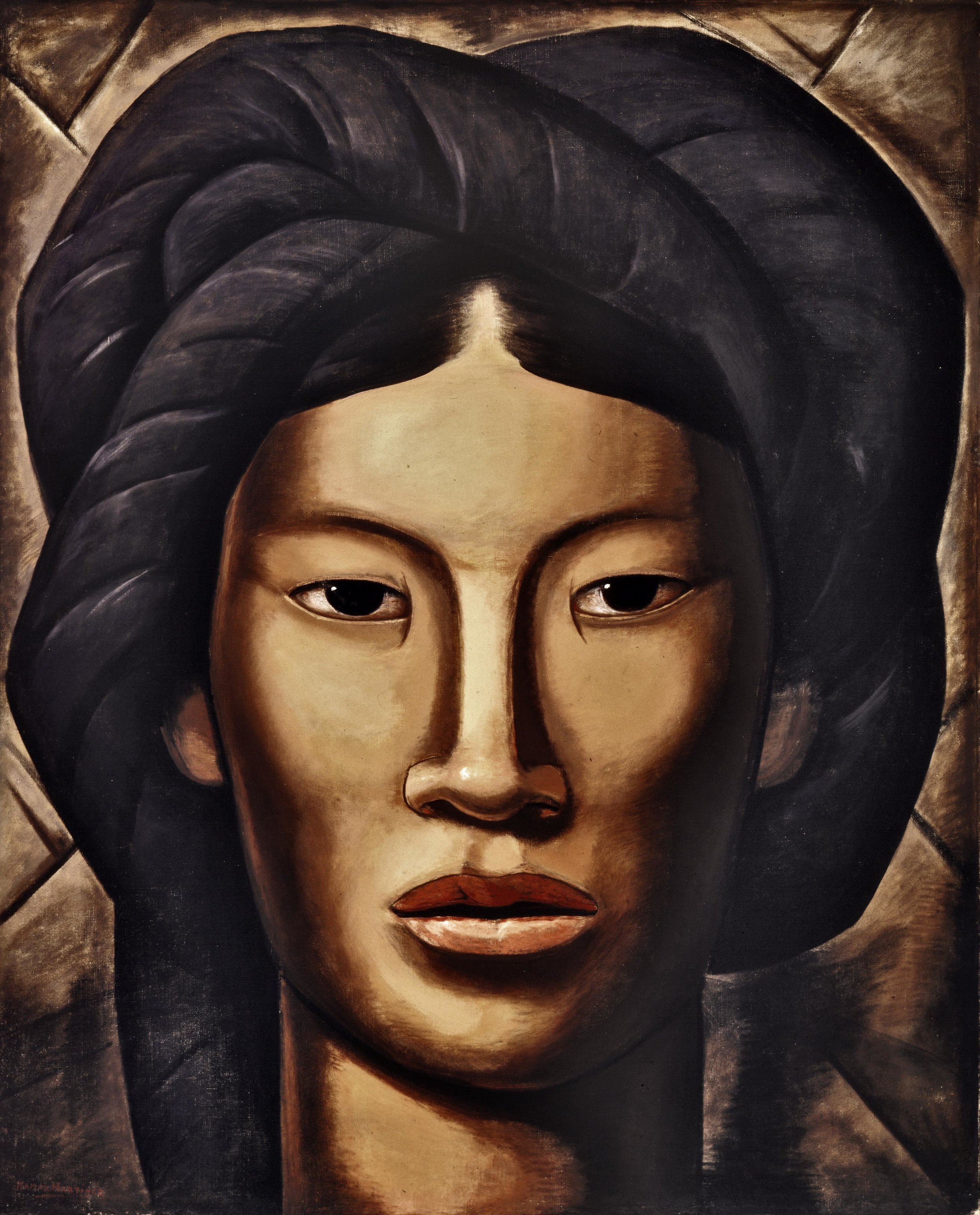 La Malinche / Young Girl of Jalala, Oaxaca ca. 1940 oil on canvas / óleo sobre tela 50 x 40.4 inches; 127 x 102.6 centímetros Phoenix Art Museum