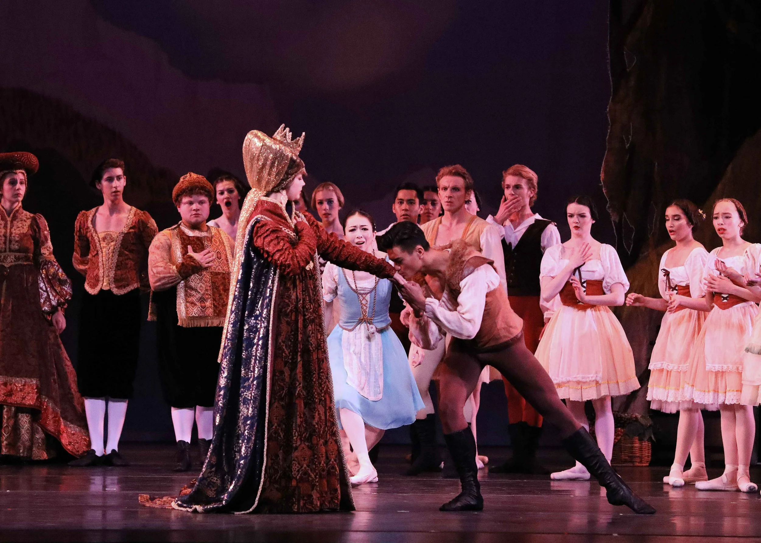 and though Albrecht promised Giselle he loved her, he is betrothed to a princess. 