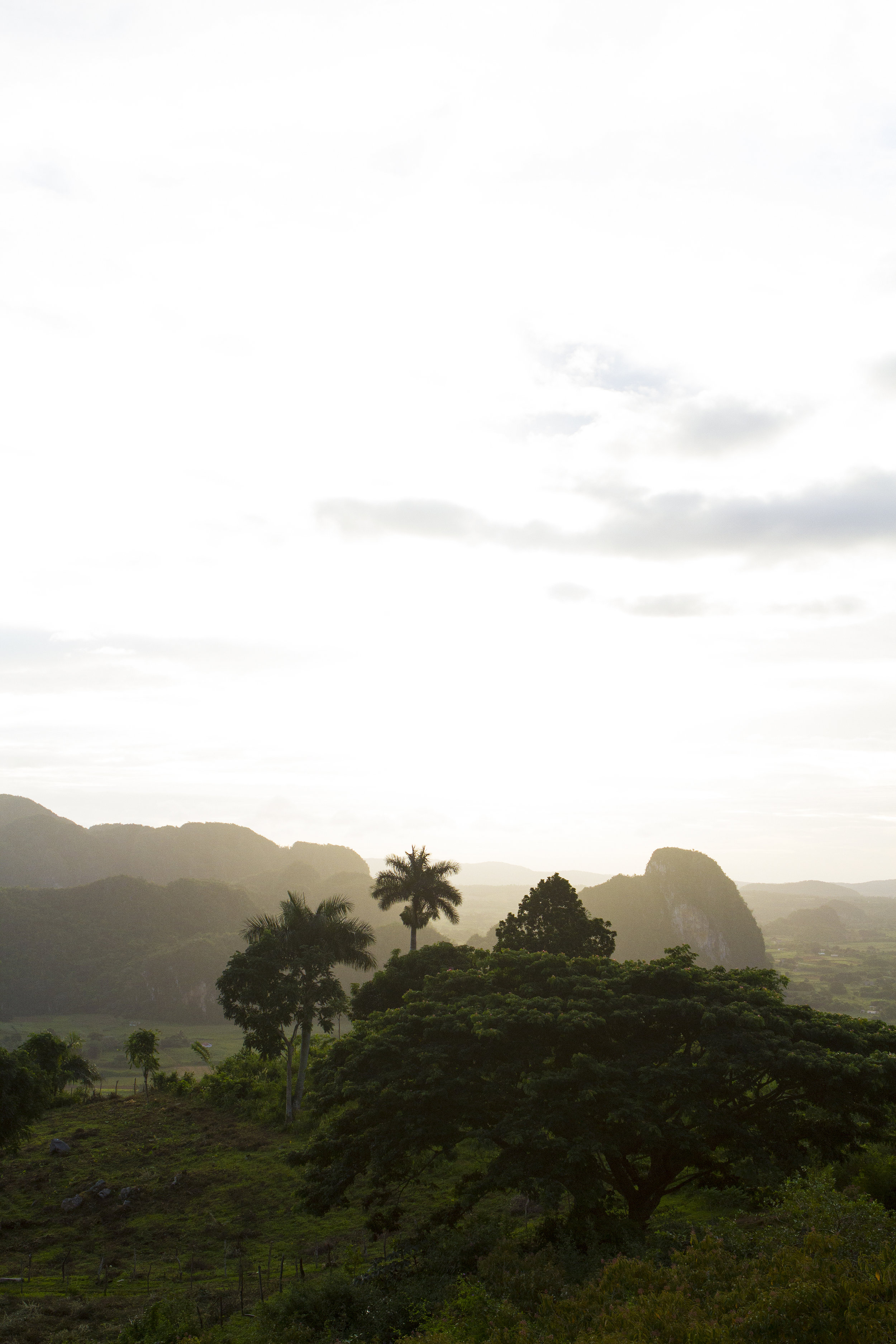 Sunrise over Valle de Viñales