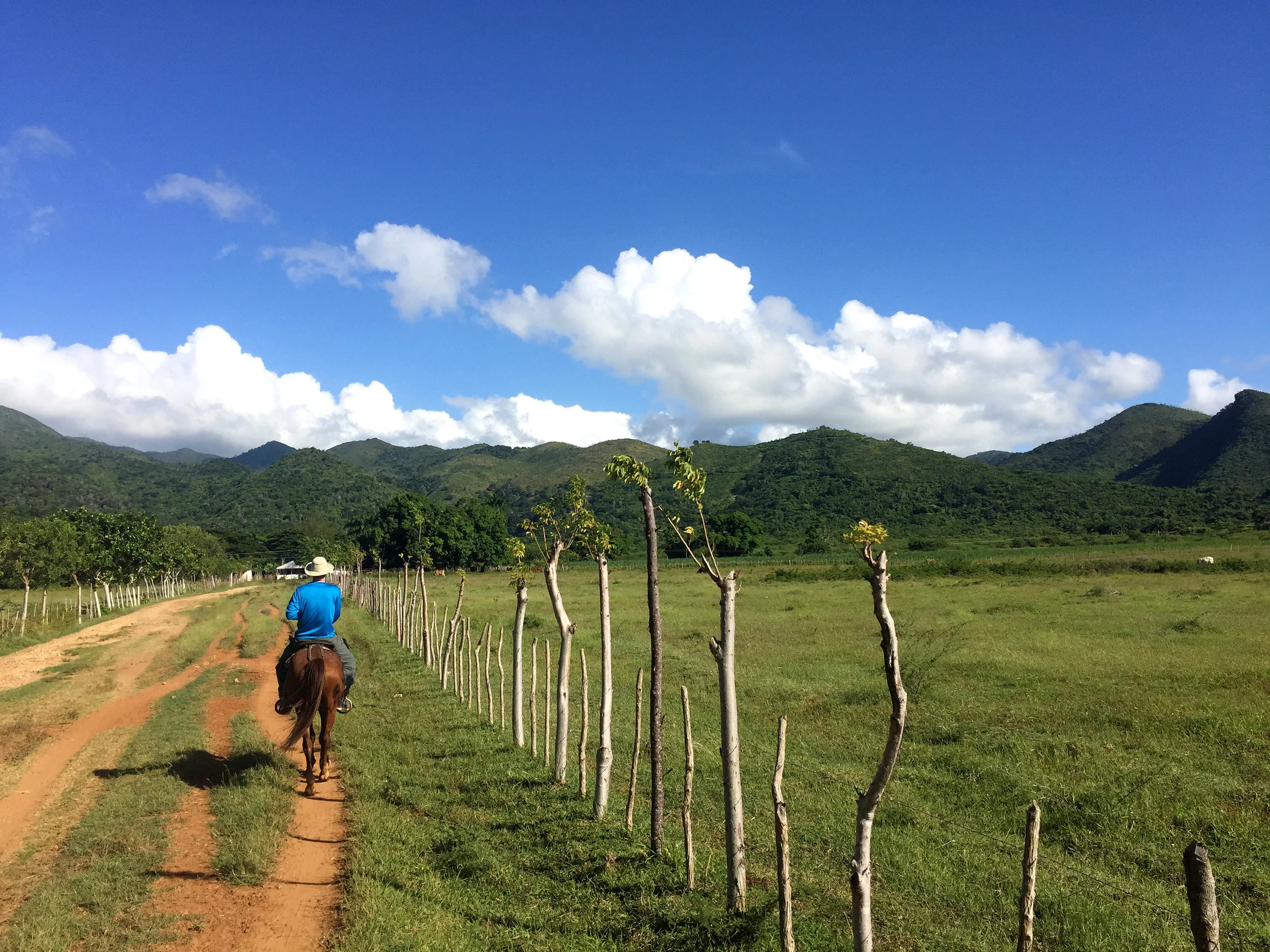 Horseback riding through Trinidad