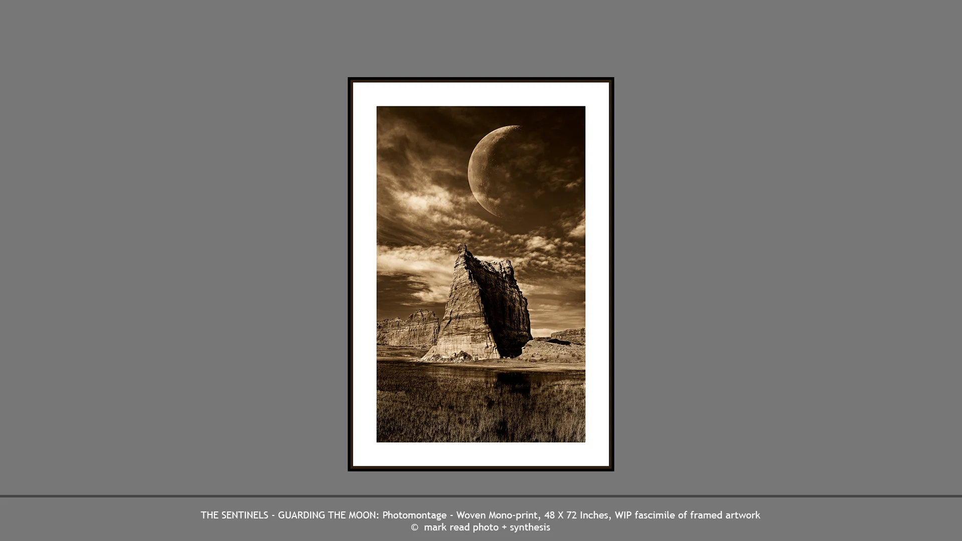 THE SENTINELS . . . GUARDING THE MOON