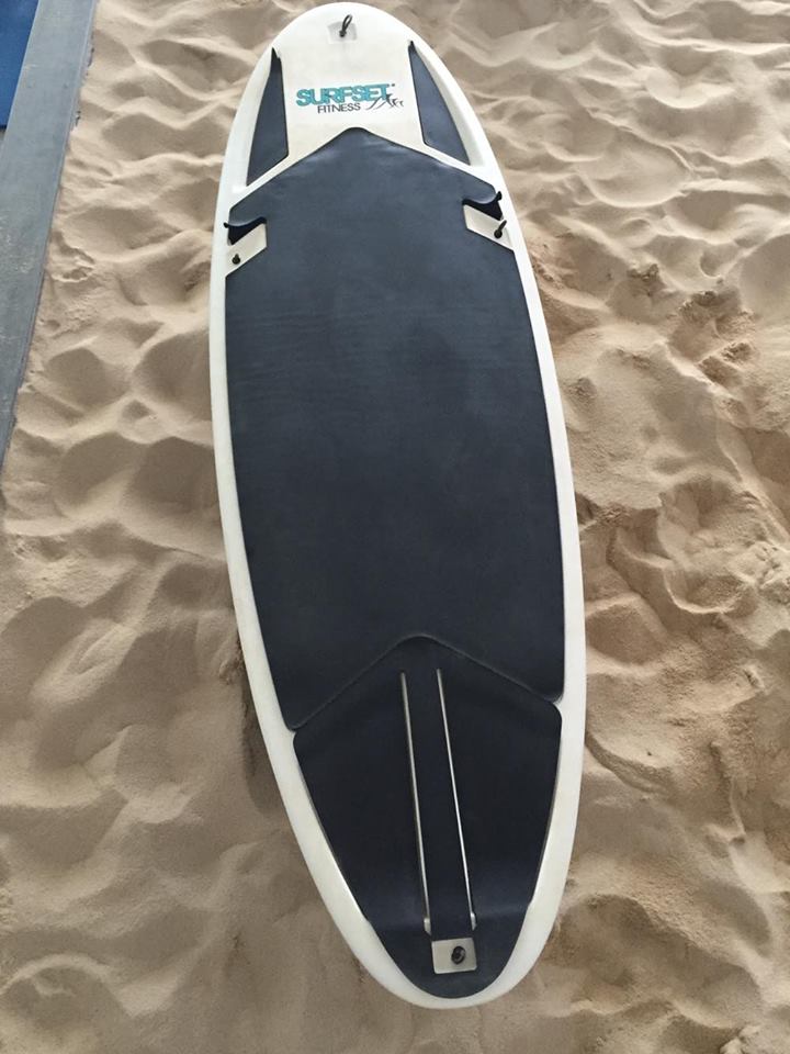 The Infamous Surfboard used in class! 