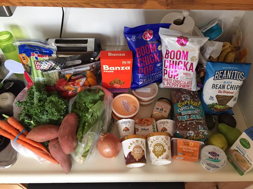 Just a typical Sunday Grocery and Farmers Market Load! 