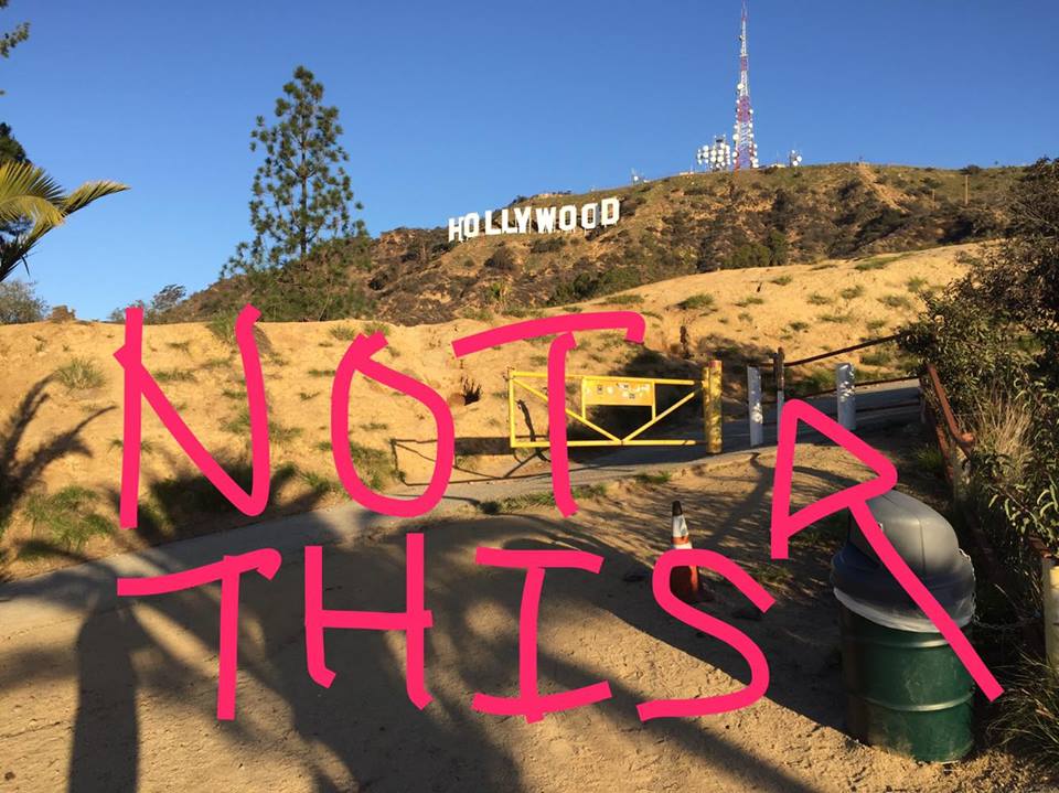 Once thru the gate you will want to AVOID this gate to your LEFT for hiking (last great photo opp. until you reach the top) and instead... 
