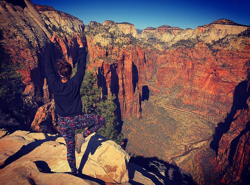 Angels Landing at Zion National Park: near St. George, Utah 