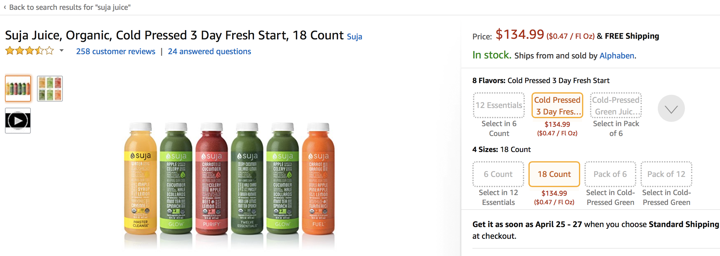3 DAY CLEANSE AVAILABLE ON AMAZON