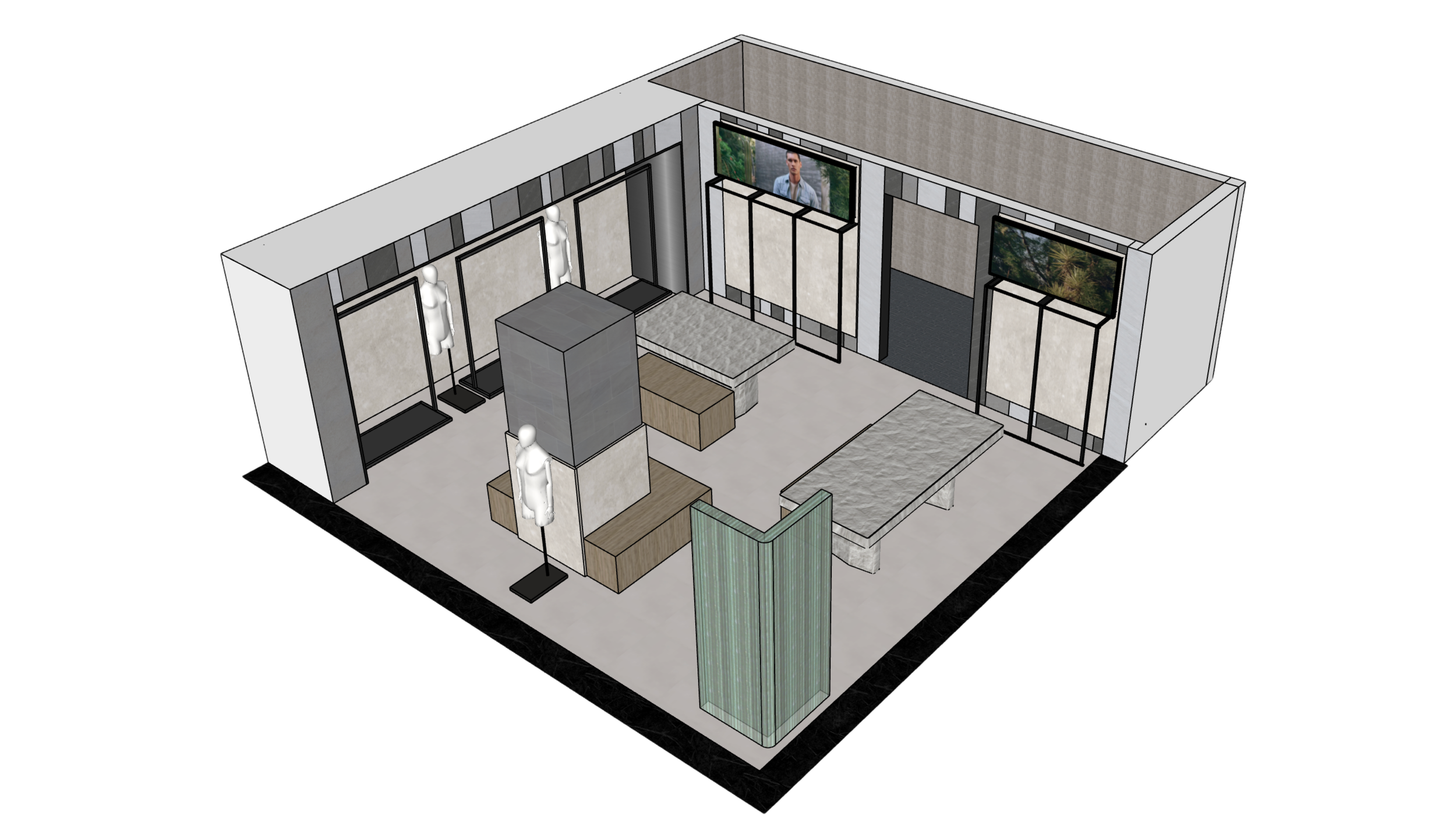 Eclectic Prodigy x Paige - Harrods Retail Design