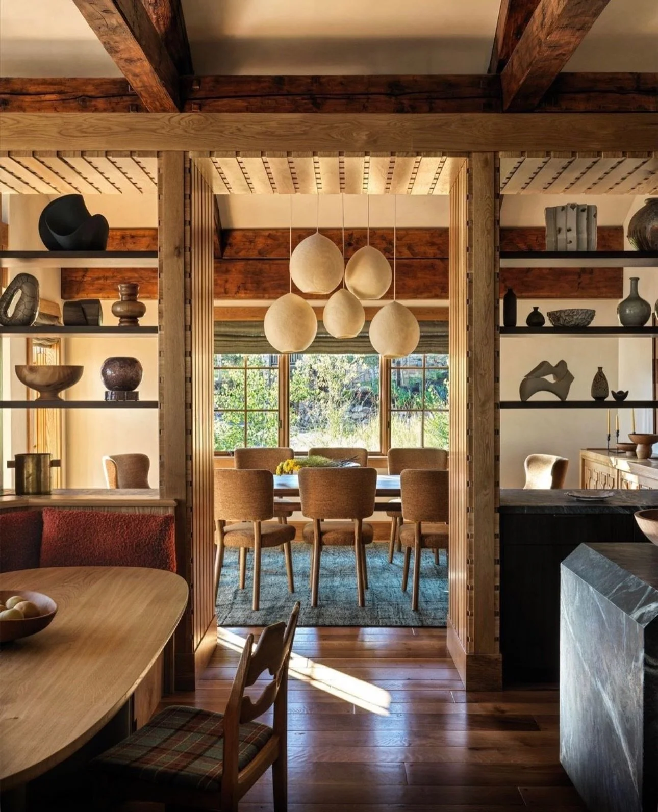 reunion XVI inspo // an untraditional facelift for this park city ski chalet by @electricbowery featured in @elledecor