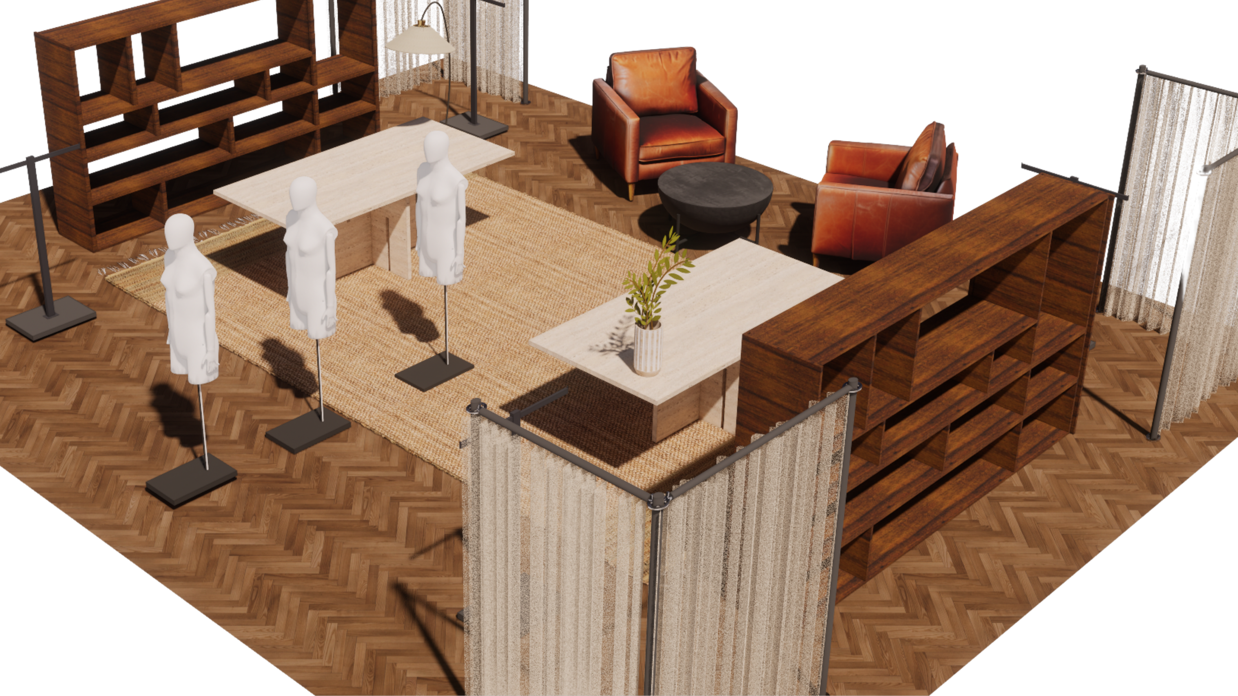 Eclectic Prodigy x Paige - Selfridges Retail Design