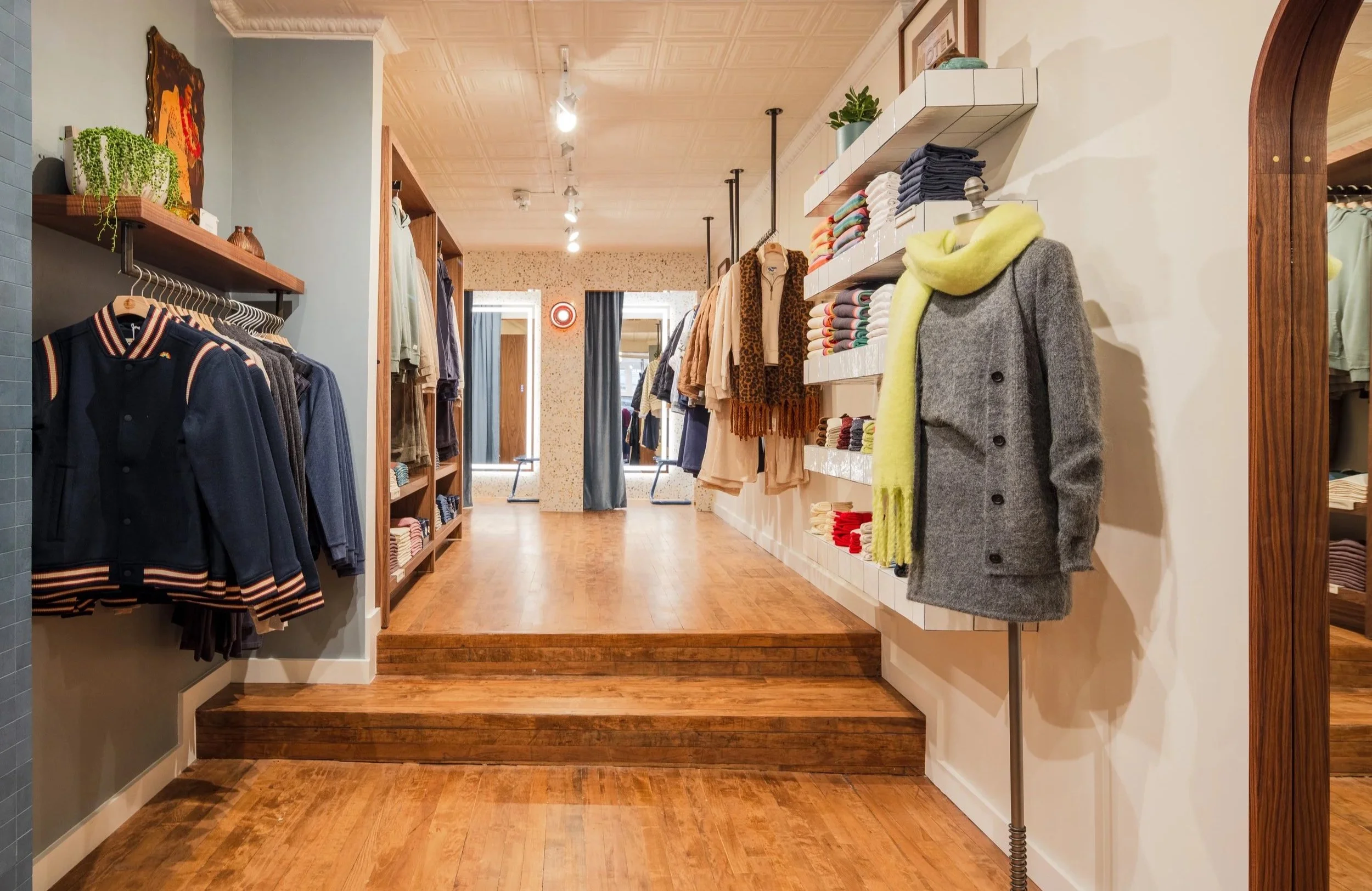 Eclectic Prodigy x Marine Layer Nolita New York City Retail Design