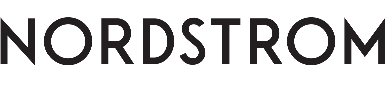 The Nordstrom logo in black text.