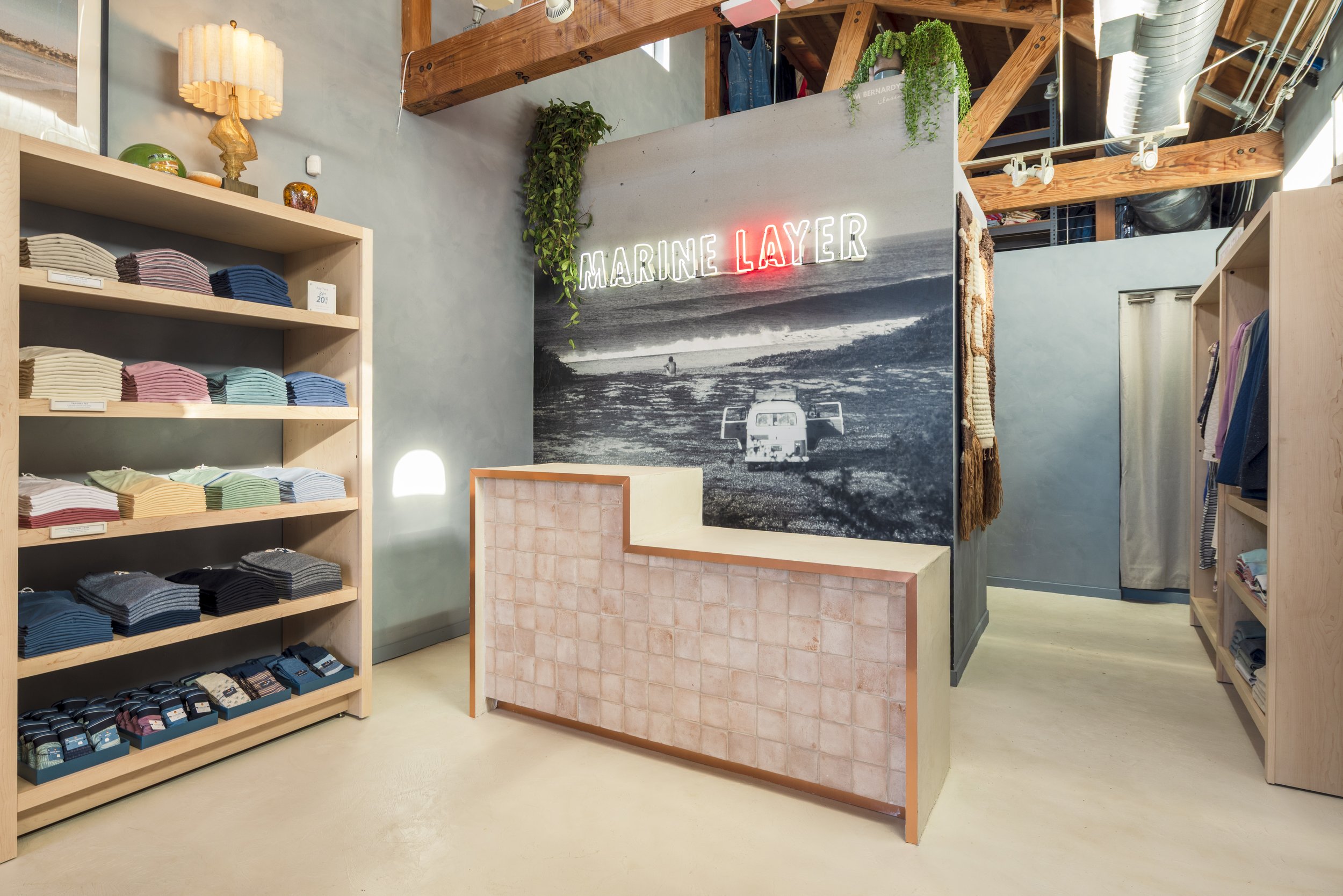 Eclectic Prodigy x Marine Layer Abbot Kinney Retail Design