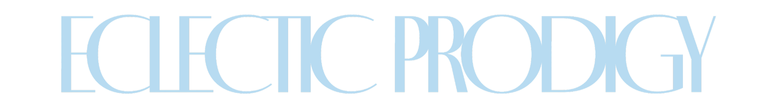 The word 'ELECTROLOGY' spelled out in large, light blue and black stylized font on a black background.