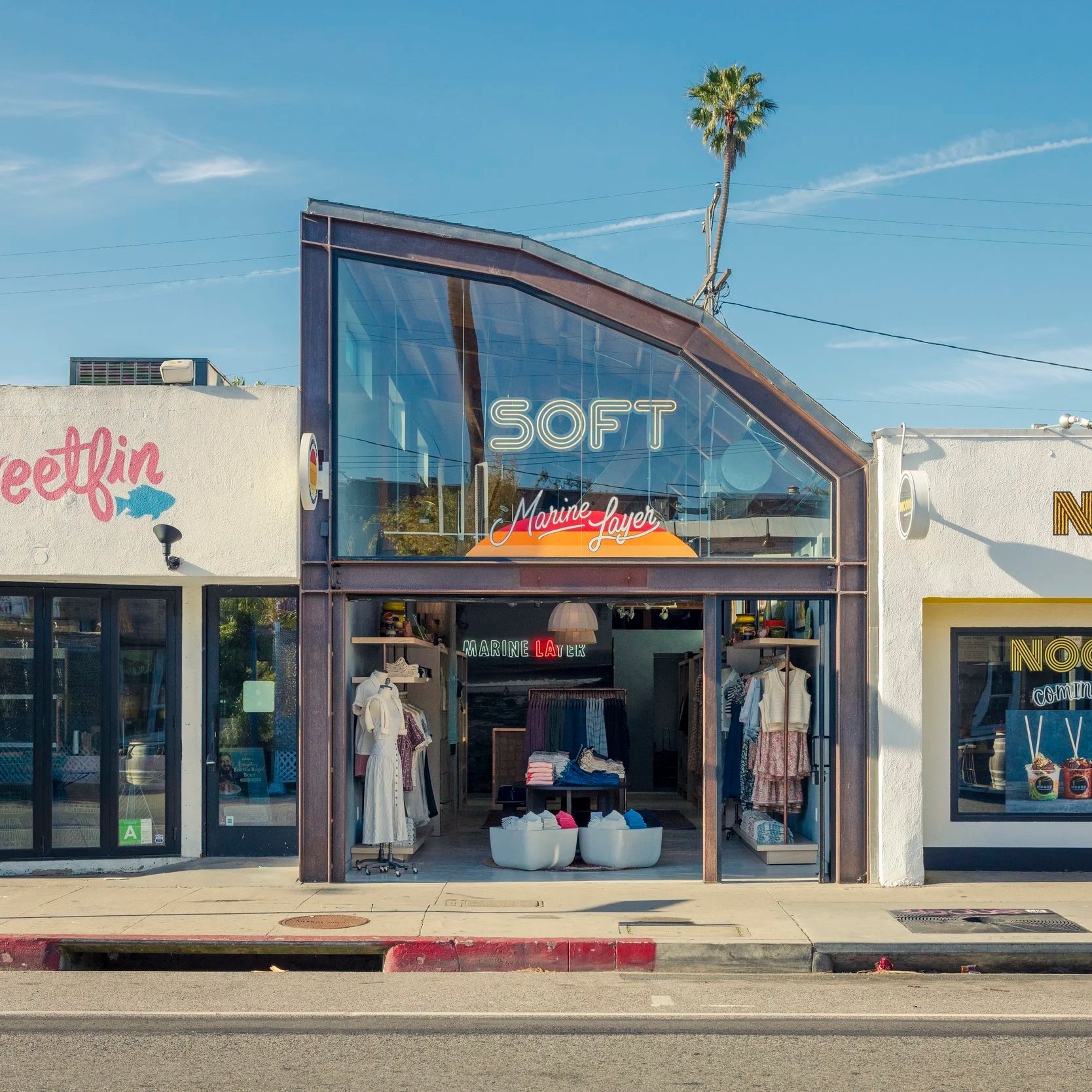 Eclectic Prodigy x Marine Layer Abbot Kinney Retail Design