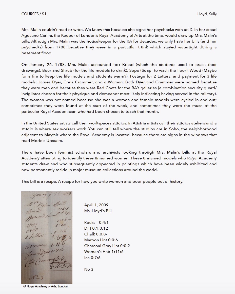 Ms. Lloyd’s Bill by Kelly Lloyd